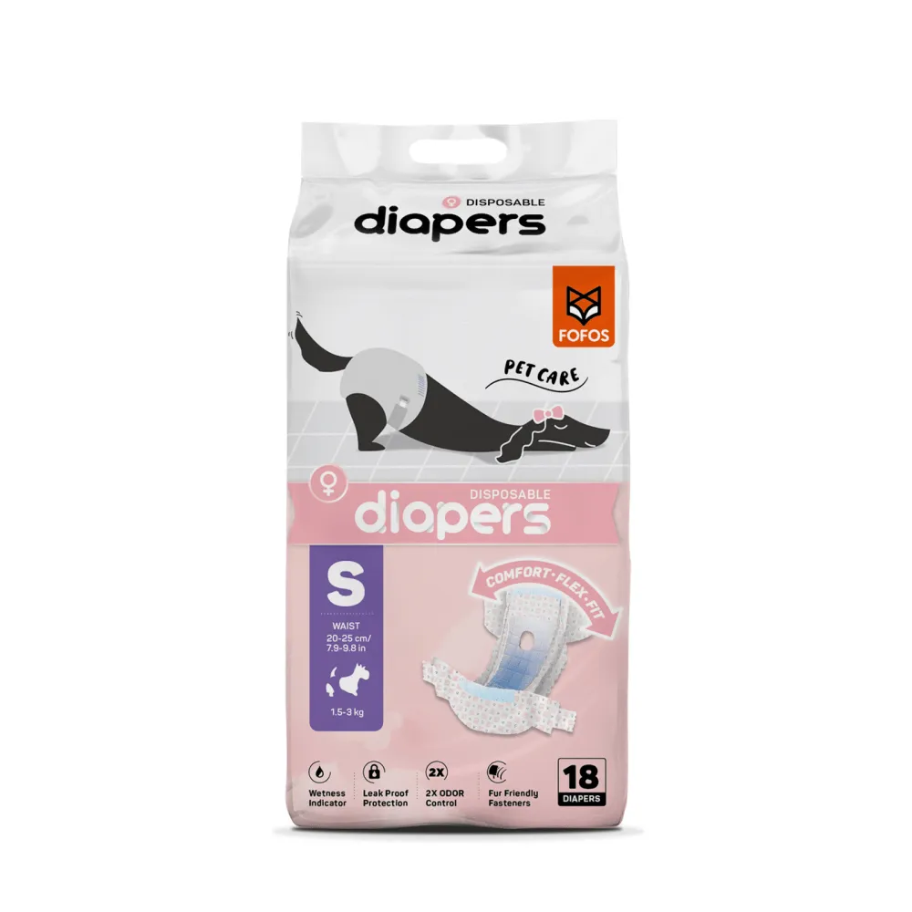 Fofos Diaper for Female Dogs (32x50cm)