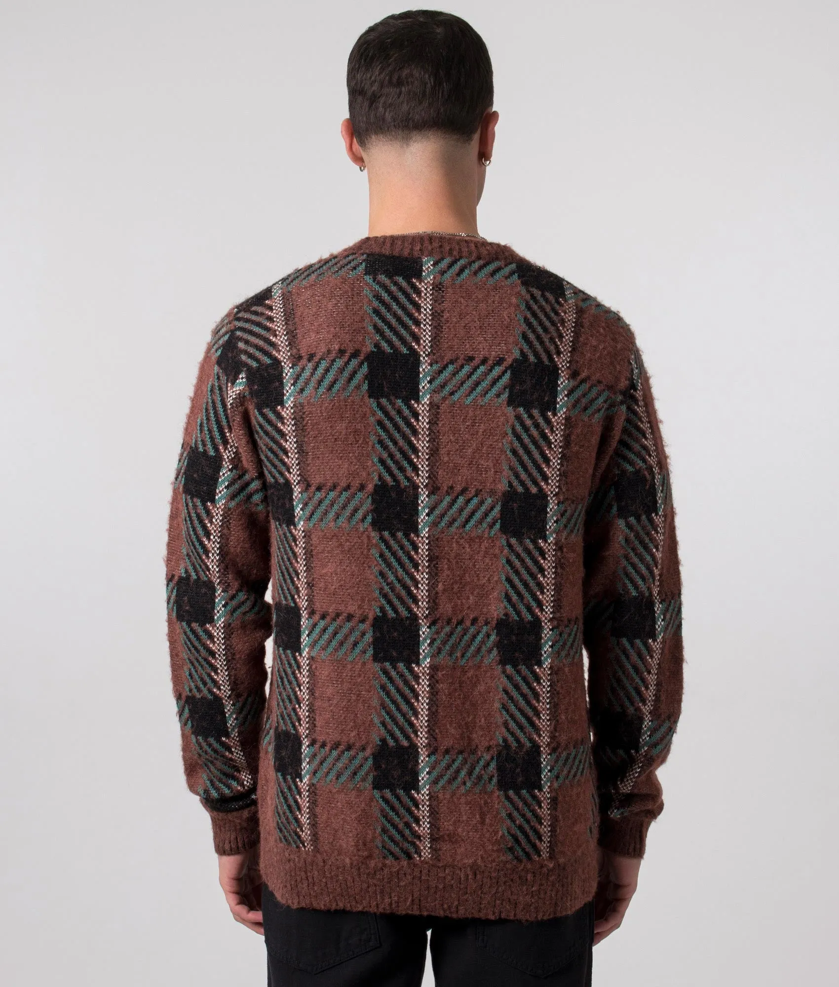 Glitch Tartan Cardigan